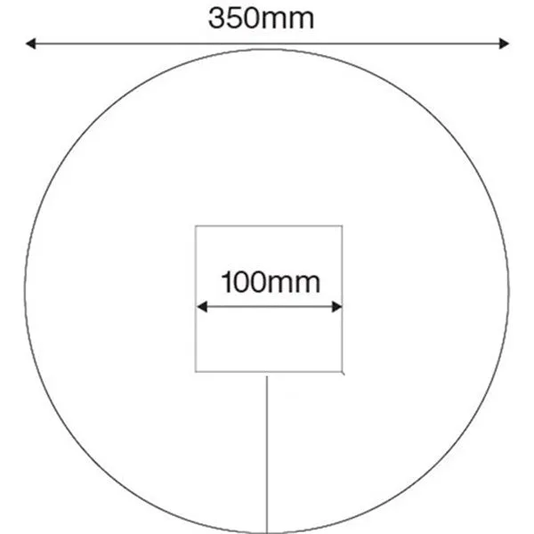 Custom Printed - HART Round Post Protector 35cm