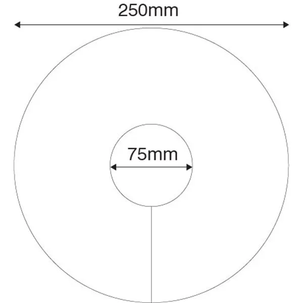 Custom Printed - HART Round Post Protector 75mm - 25cm