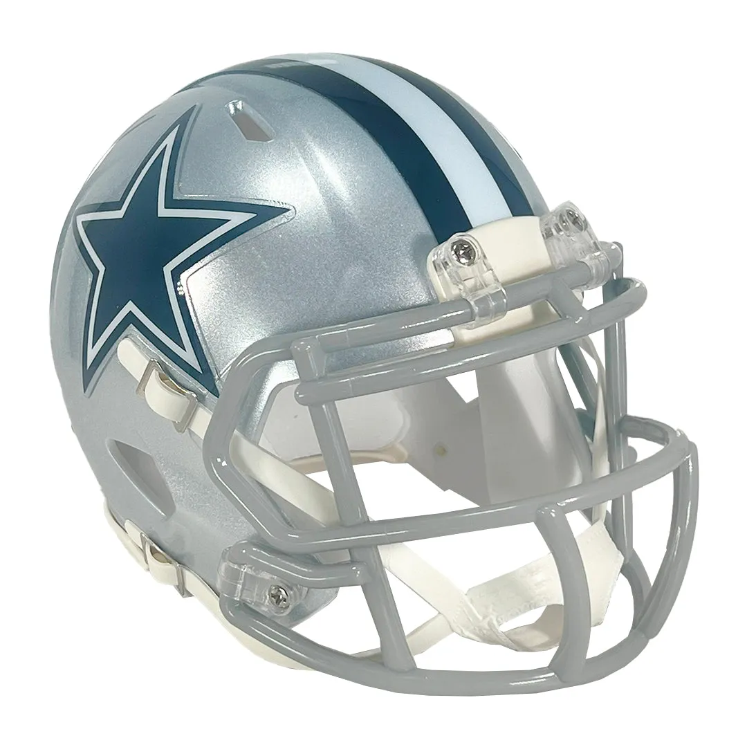 Deuce Vaughn Signed Dallas Cowboys Speed Mini Football Helmet (JSA)