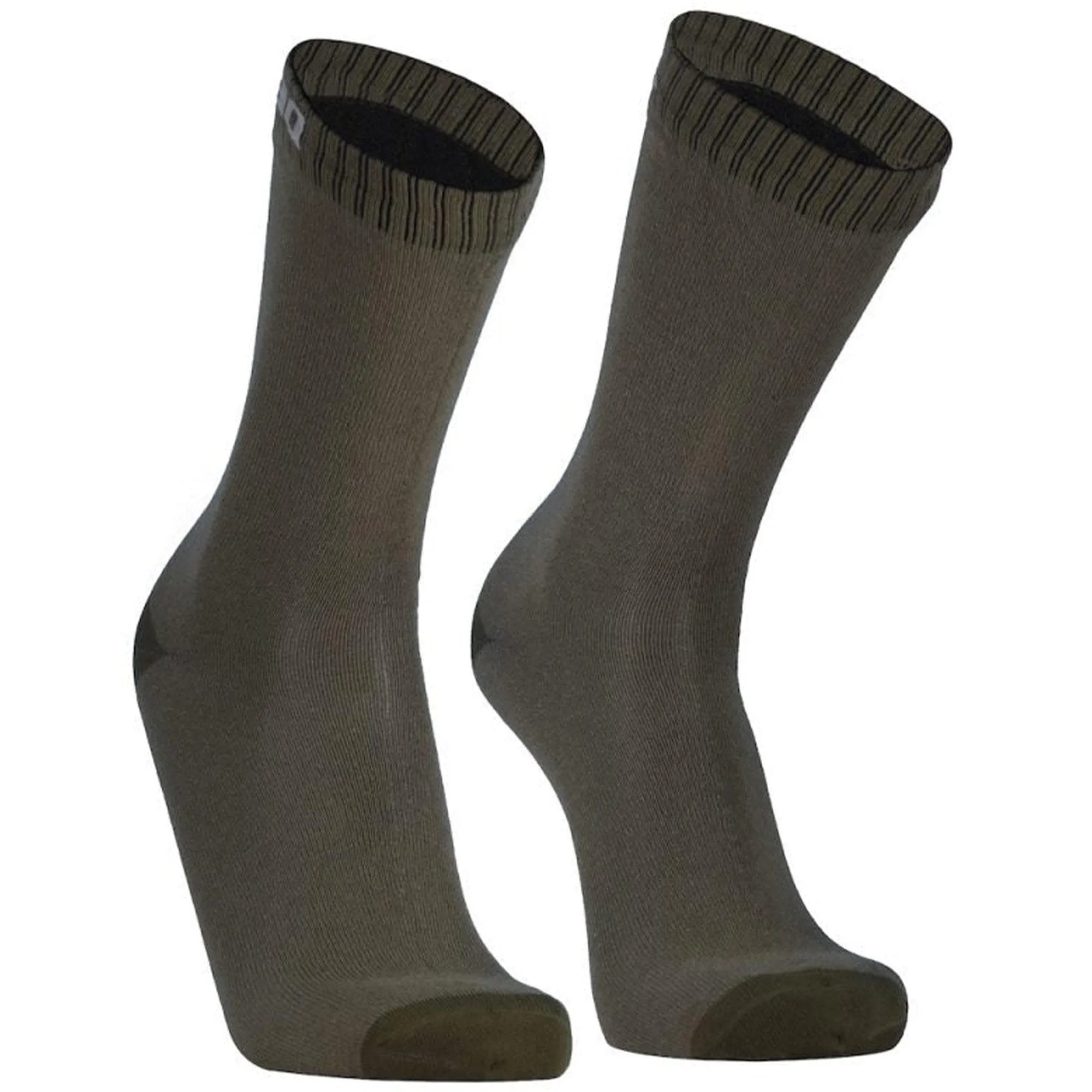 Dexshell Ultra Thin Crew Socks Olive Green  S