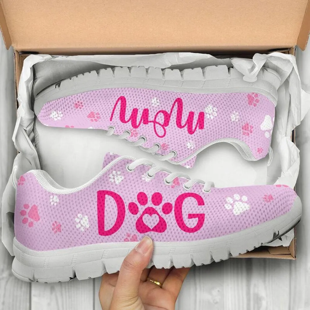 Dog Sneaker, Dog Mom Pink Sneaker Shoes, Dog Shoes