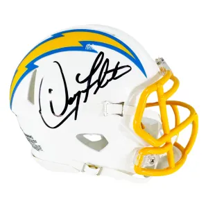 Doug Flutie Signed Los Angeles Chargers Speed Mini Football Helmet (Beckett)