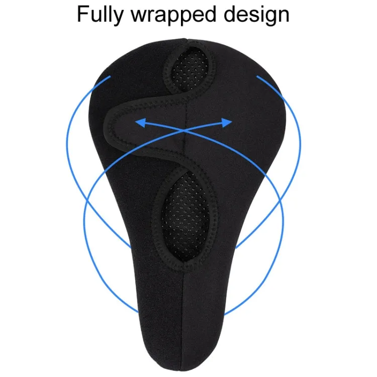 ESLNF Mountain Bike Saddle Cover Cycling Shock Absorbing Saddle Gear, Style: Honeycomb