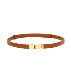 Extendable Hug Belt Calfskin Cognac