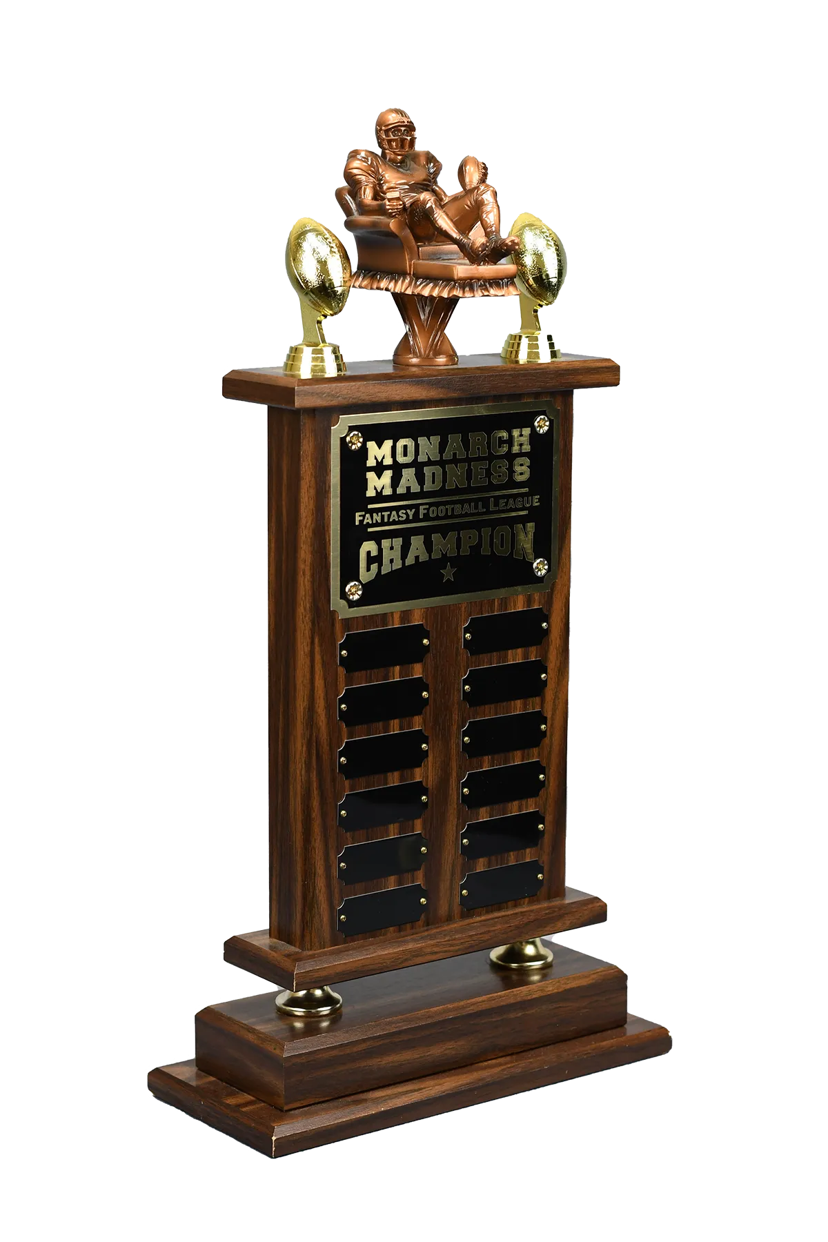 Fantasy Football Tall Perpetual Trophy