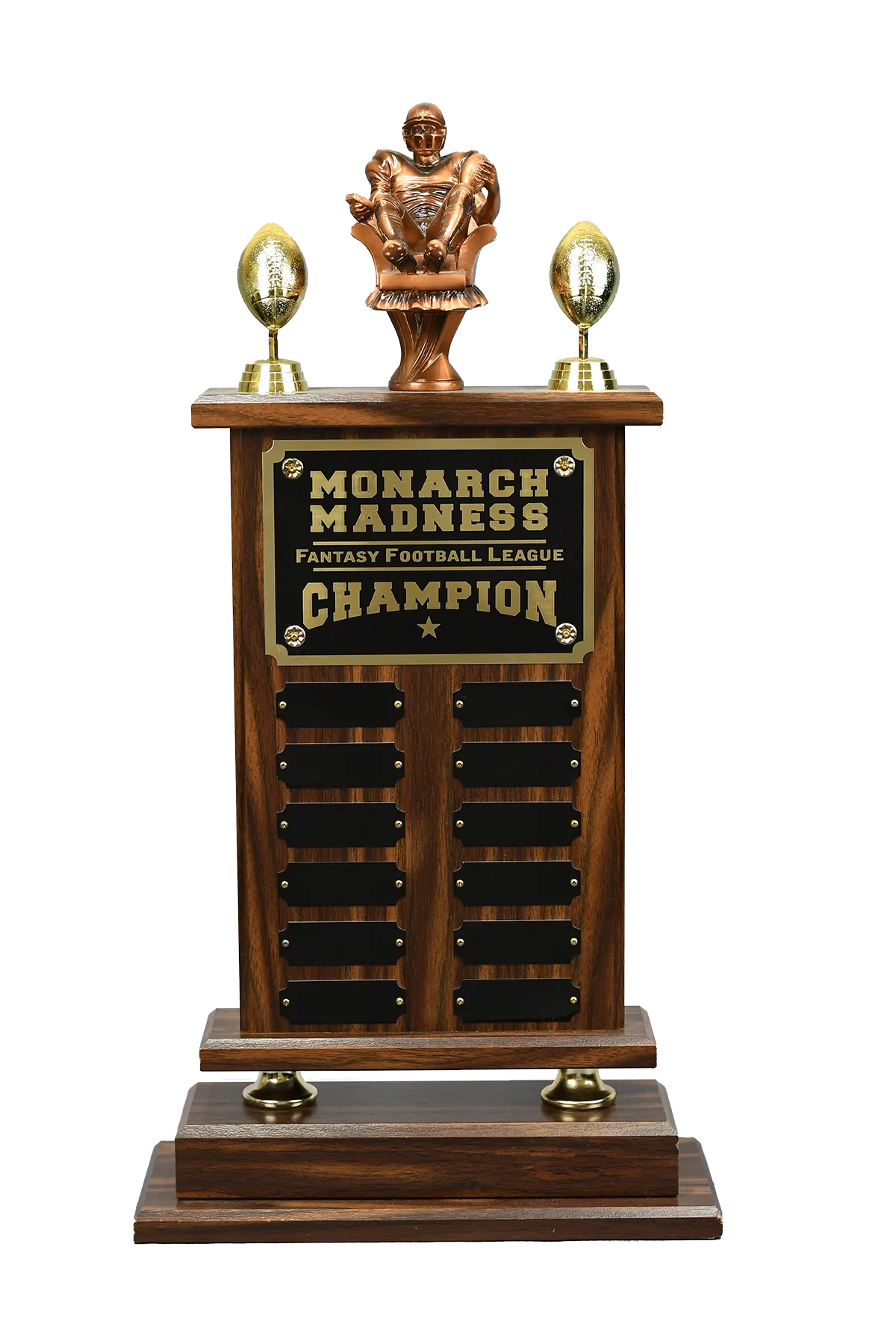 Fantasy Football Tall Perpetual Trophy