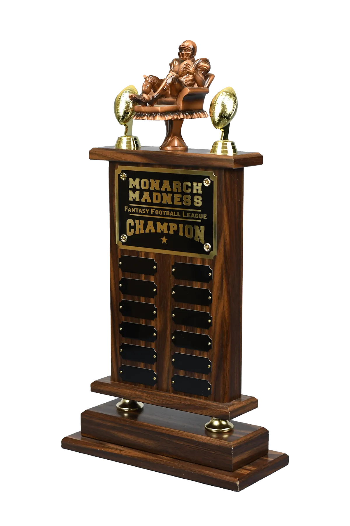 Fantasy Football Tall Perpetual Trophy