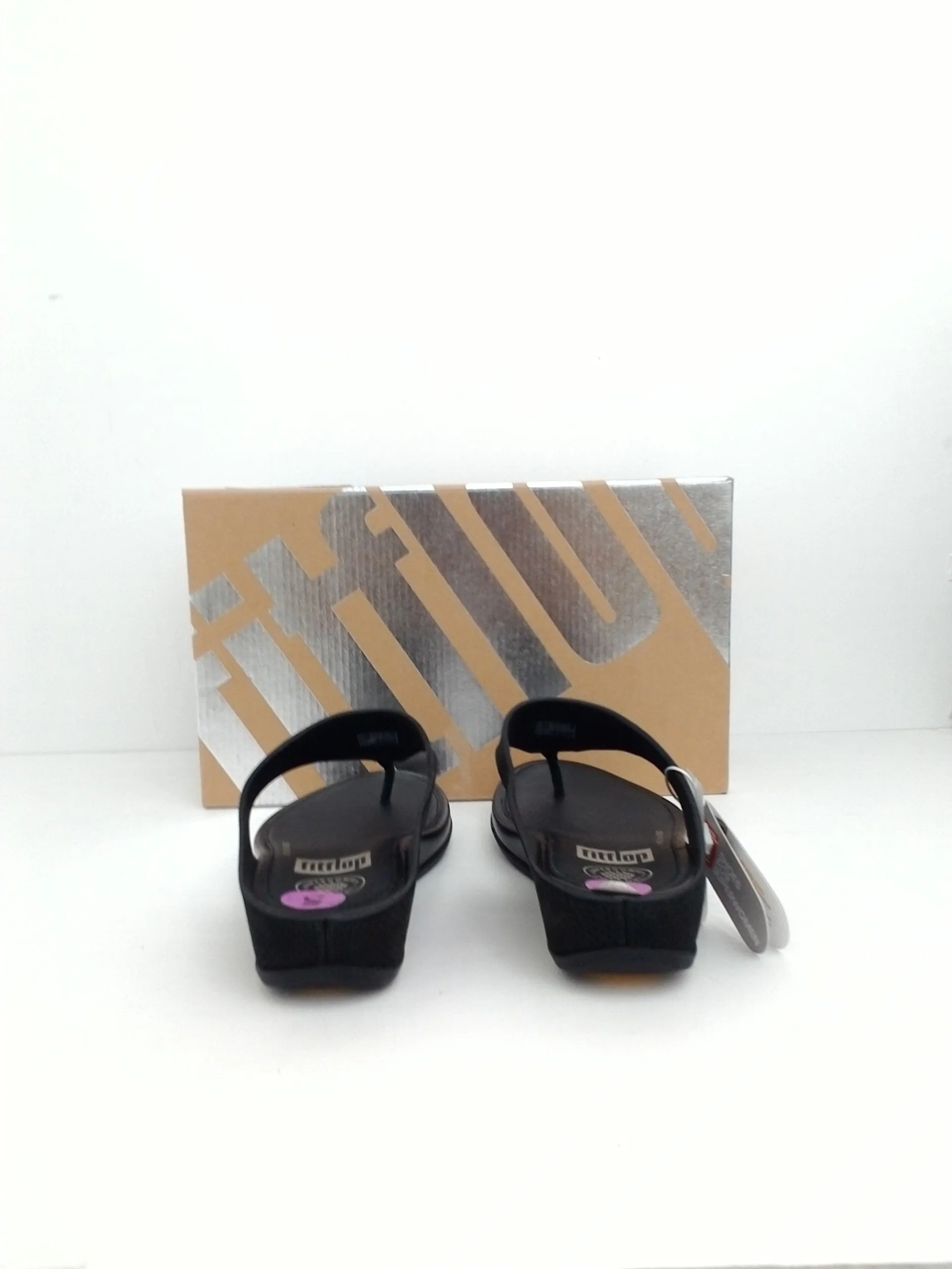 Fitflop Women's Black Banda (Perf) Size 5