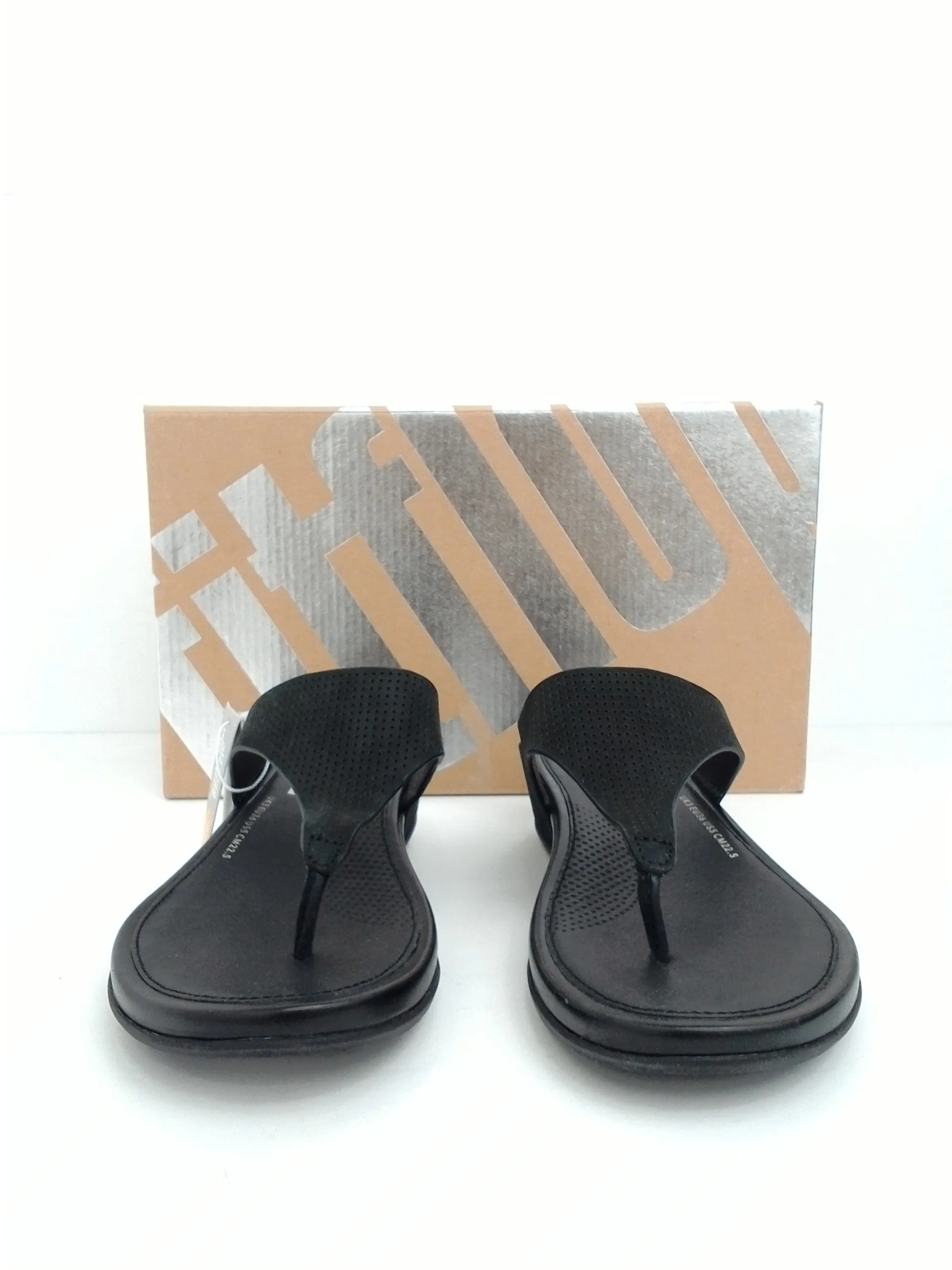 Fitflop Women's Black Banda (Perf) Size 5