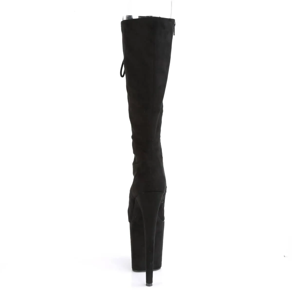 FLAMINGO-2051FS Black Knee High Boots