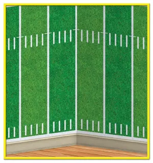 Football Field Backdrop Decoration