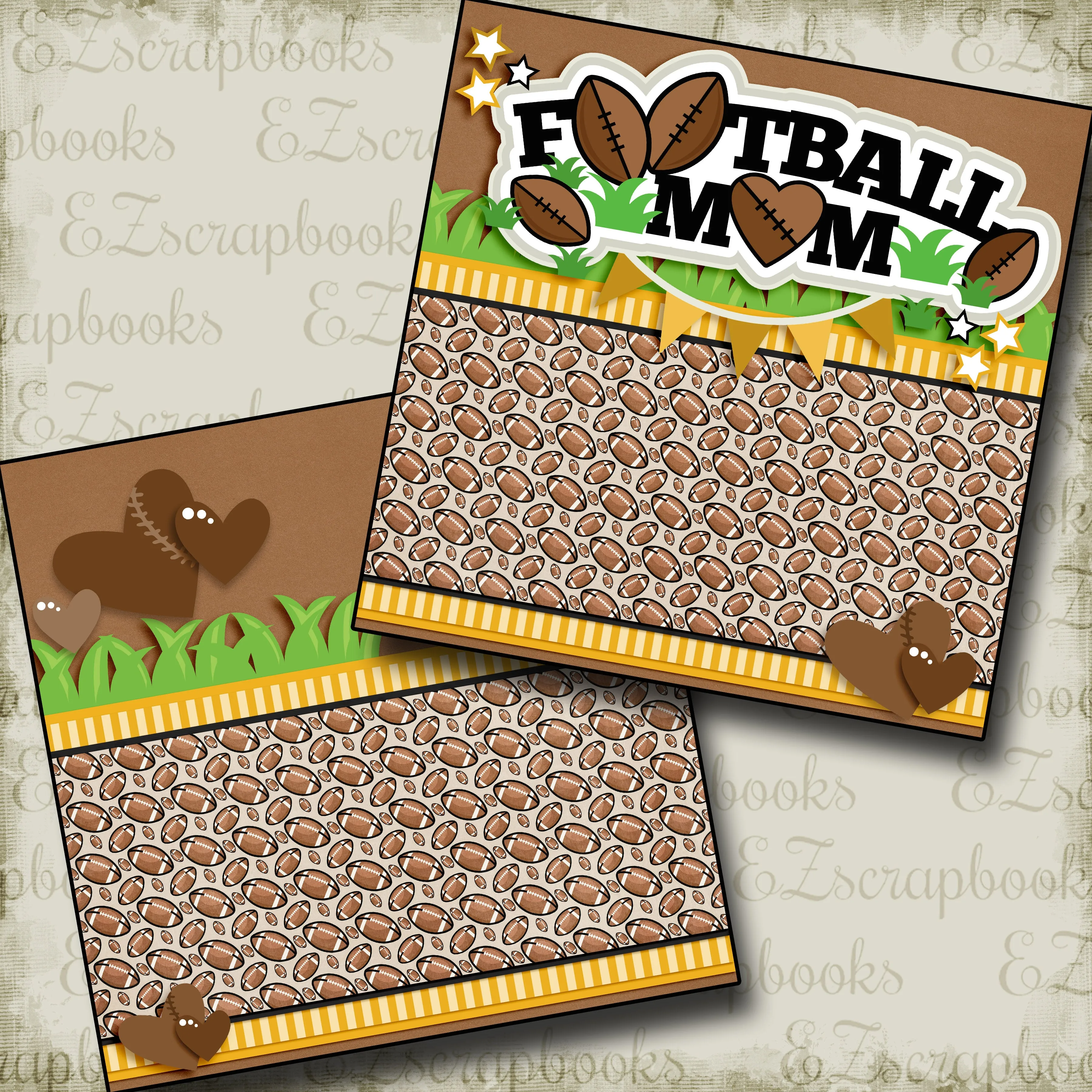 Football Mom Yellow NPM - 3271