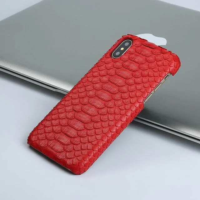 Genuine Luxury Handmade Python Skin Iphone Cases