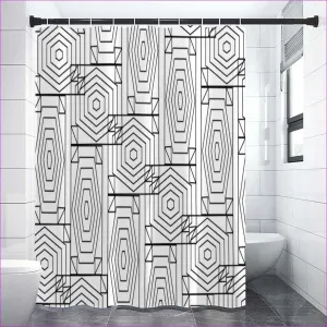 Geode Home Shower Curtain