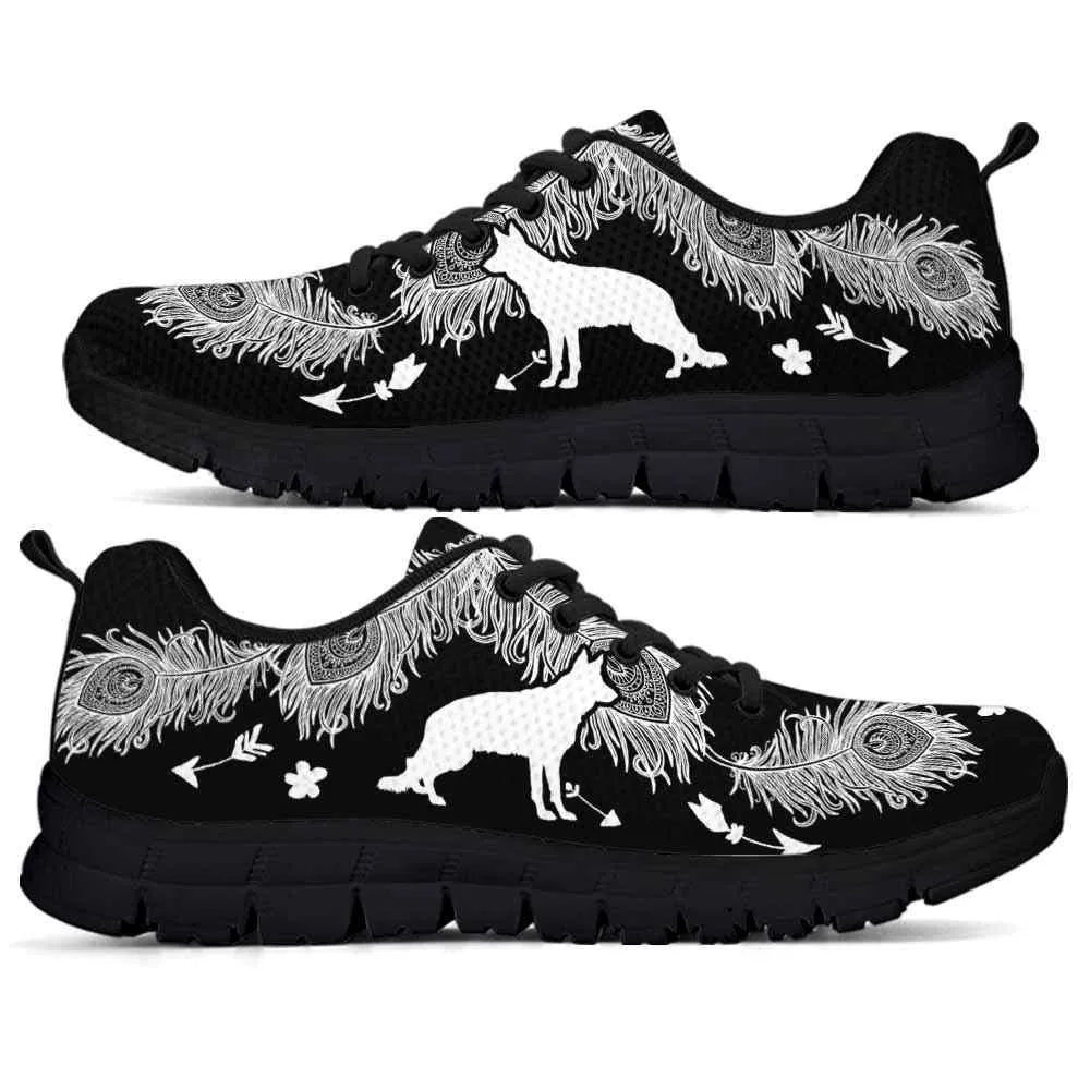 German Shepherd Sneaker, German Shepherd Dog Lovers Sneakers Running Shoes Gift Women Men, German Shepherd Shoes