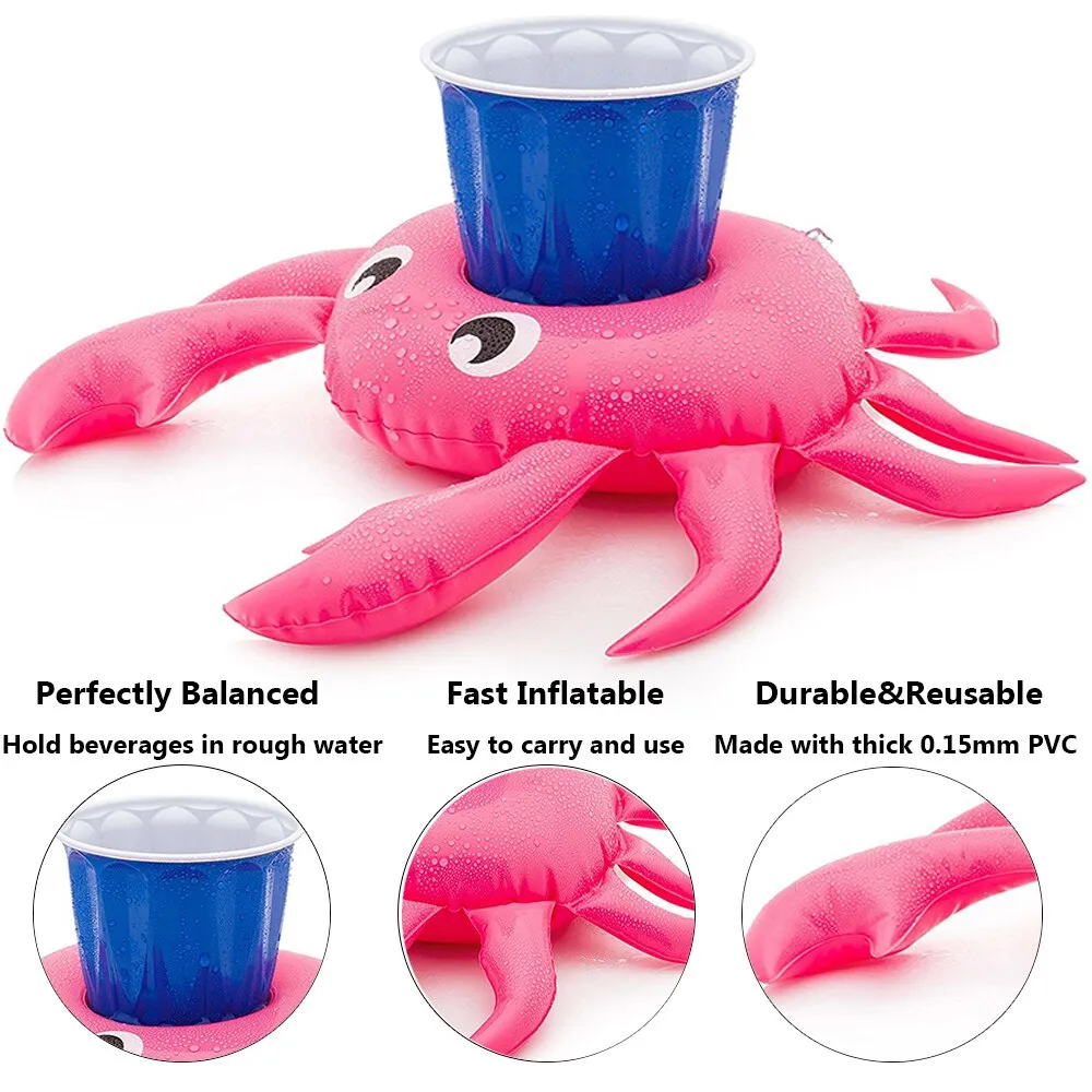 Inflatable Pool Cup Holder Float Toy