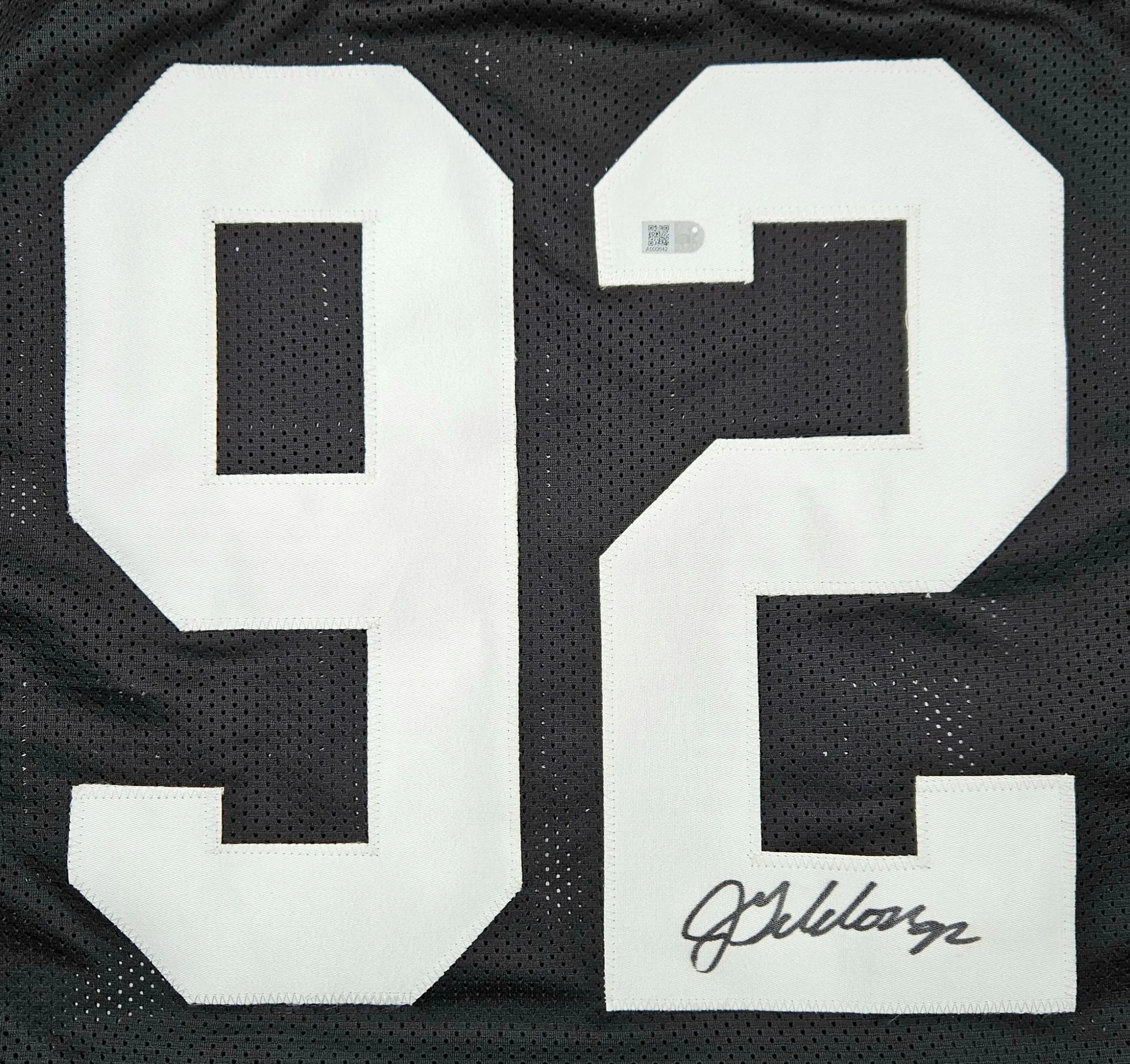 Jason Gildon Pittsburgh Signed Black Football Jersey Sports Integrity