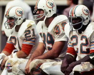 Jim Kiick, Larry Csonka, & Mercury Morris 1971 AFC Championship Game