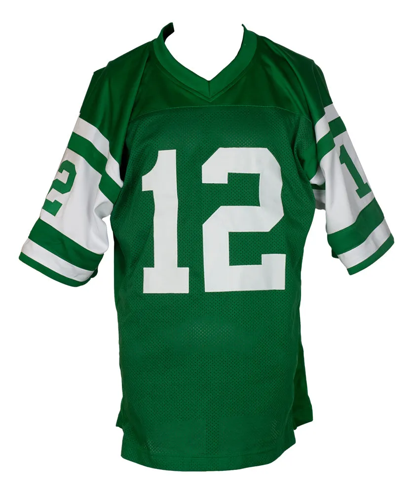 Joe Namath New York Signed Green Football Jersey PSA/DNA Hologram