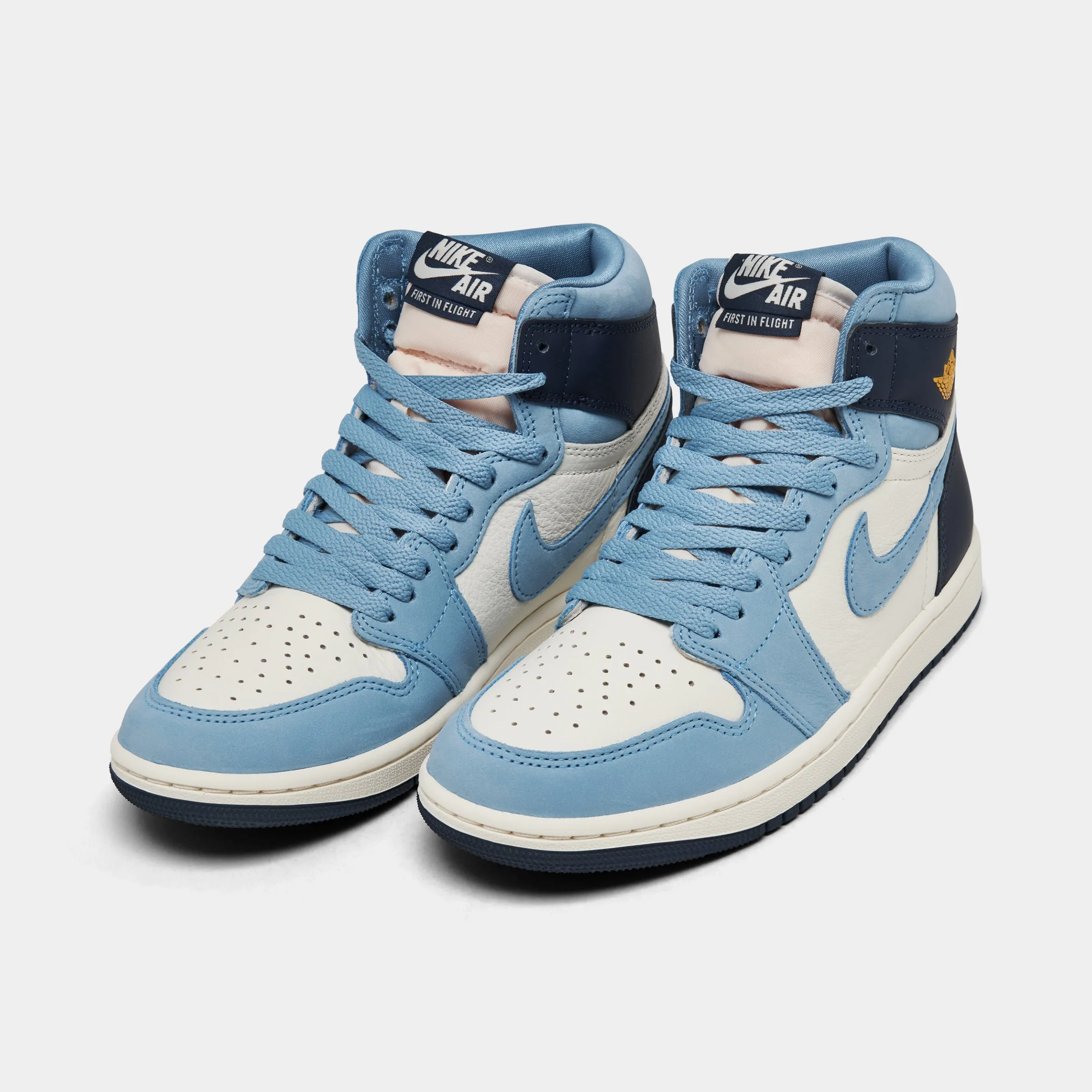 Jordan 1 Retro Women's High OG University Blue / University Gold - Sail