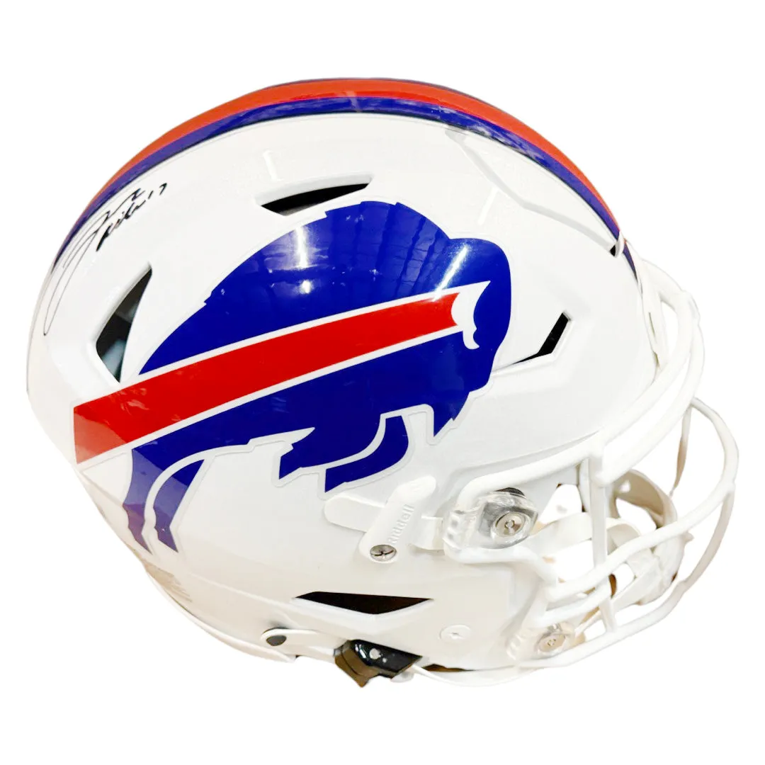 Josh Allen Signed Buffalo Bills Authentic SpeedFlex Full-Size Football Helmet (Beckett)