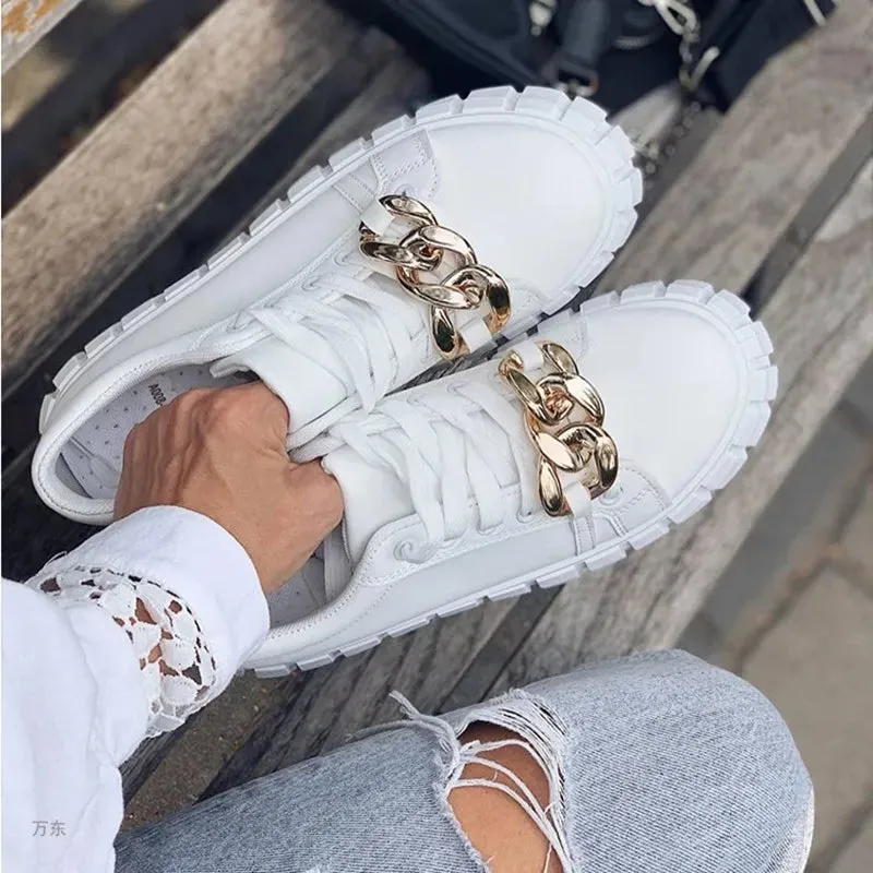 Joskaa 2024 New Best White Sneakers With Platform