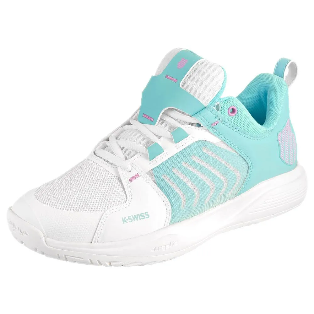 K-Swiss Women's Ultrashot Team - Brilliant White/Angel Blue