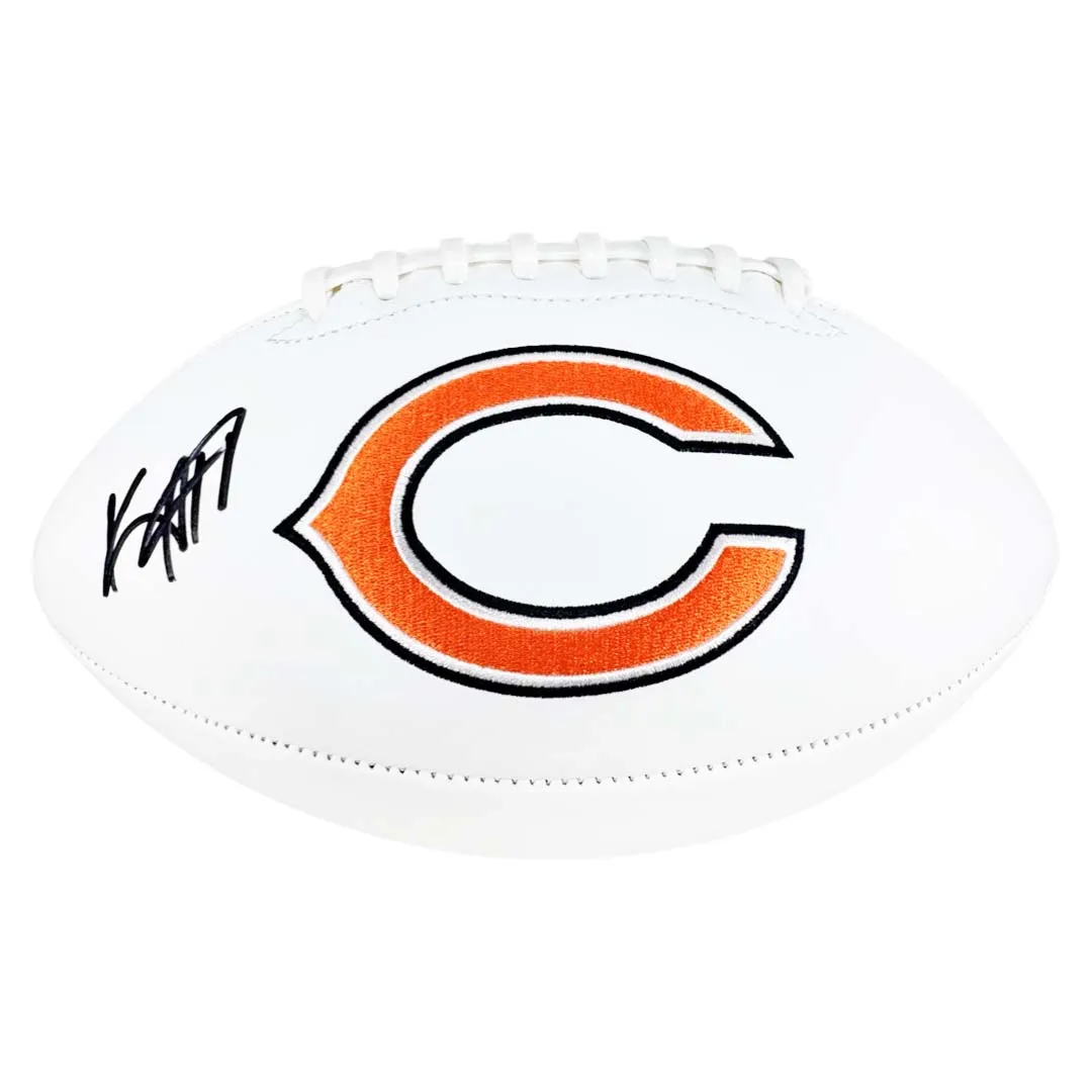 Keenan Allen Signed Chicago Bears Official NFL Team Logo Football (Beckett)