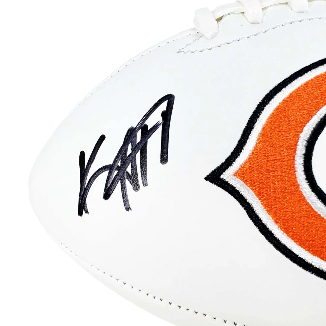 Keenan Allen Signed Chicago Bears Official NFL Team Logo Football (Beckett)