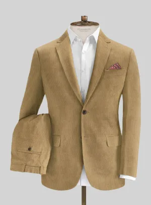 Khaki Corduroy Suit