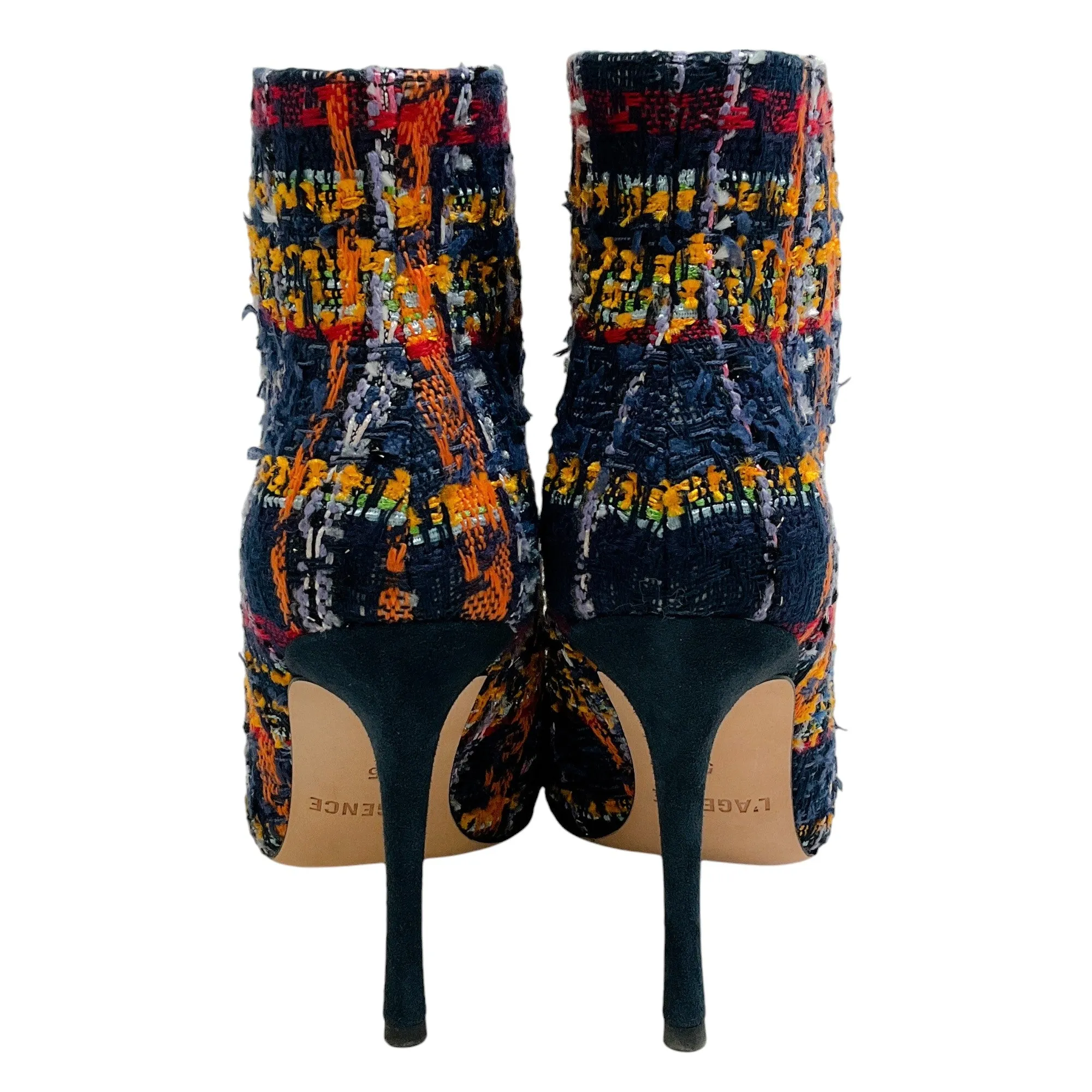 L'Agence Multi Tweed Mariette Booties