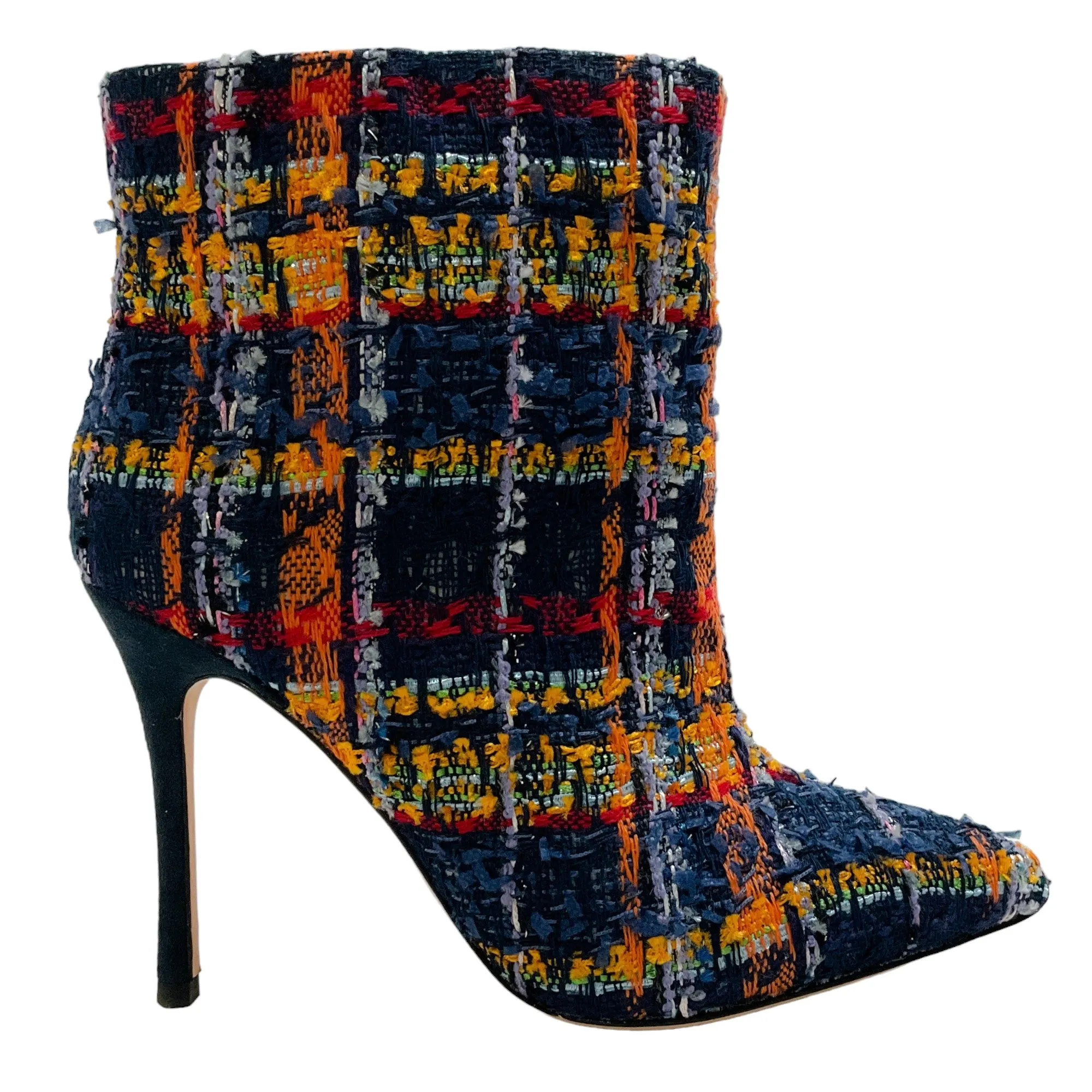 L'Agence Multi Tweed Mariette Booties