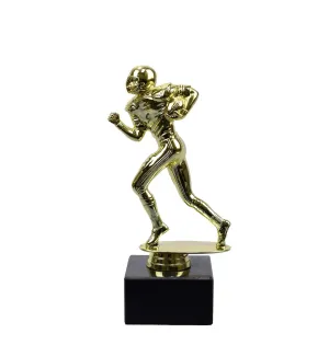 Large Gold Football Player Figure