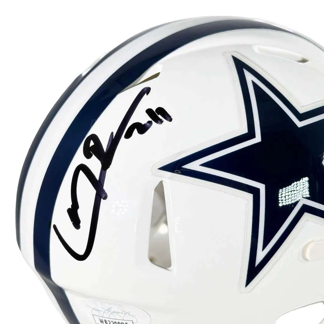 Larry Brown Signed Dallas Cowboys Alt 2022 Speed Mini Football Helmet (JSA)