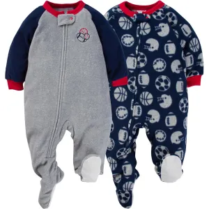 Lil' Sports Dreamer Baby Fleece Sleeper Set (24 Months Only)