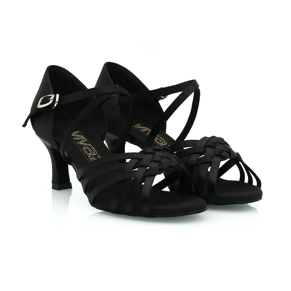 Lucy - Wide Fit  2.5" Latin Dance Heels