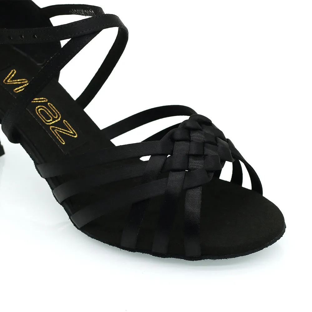 Lucy - Wide Fit  2.5" Latin Dance Heels