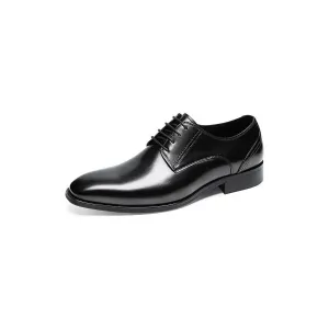 LuxeSmooth Exquisite Pattern Derbies Dress Shoes