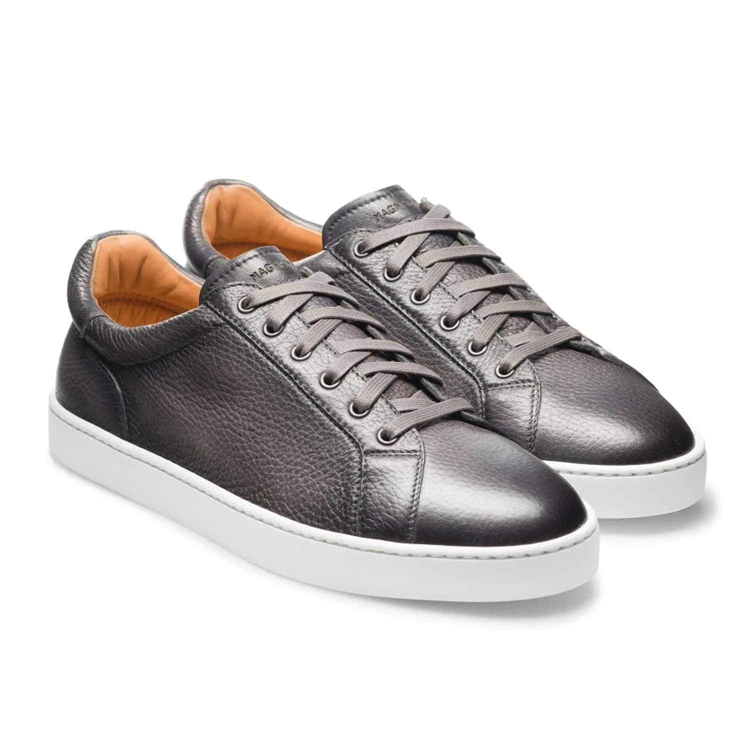 Magnanni Leve Deerskin Sneaker Grey