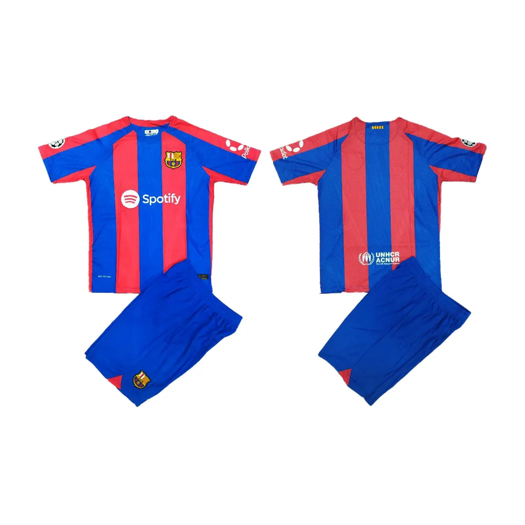 Mars Sports Football Jersey Set Barcelona Red/Blue - HJ-0154