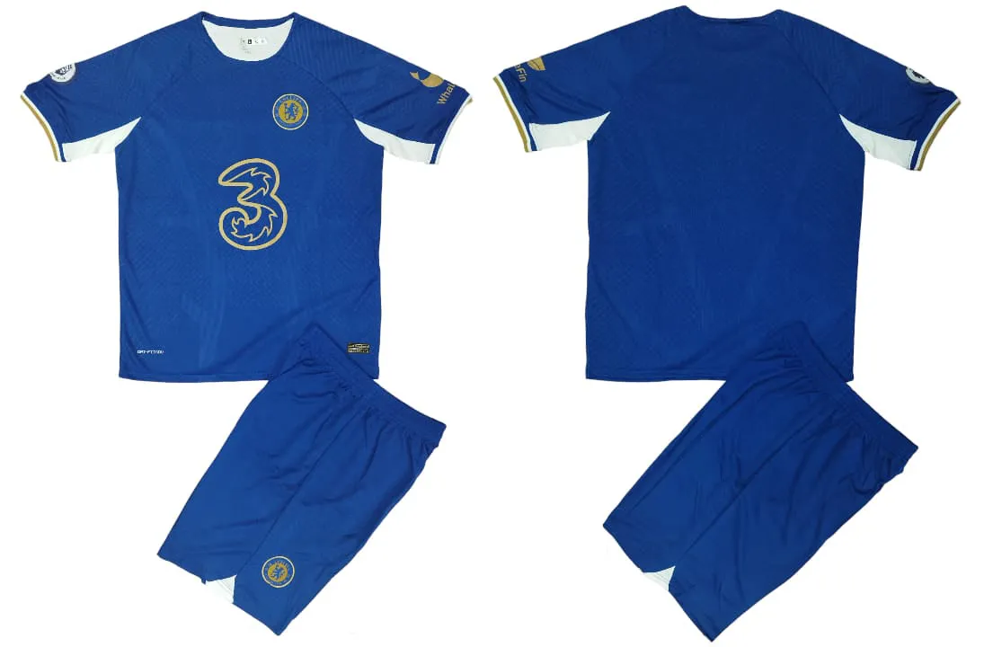 Mars Sports Football Jersey Set Chelsea FC Navy Blue - HJ-0170