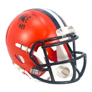 Martin Emerson Jr Signed Cleveland Browns Speed Mini Football Helmet (JSA)