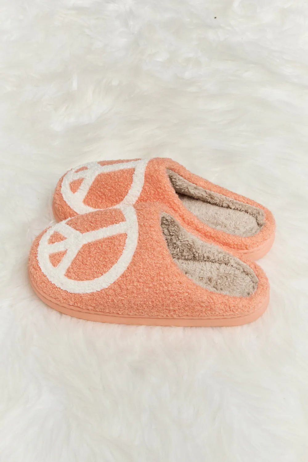 Melody Printed Plush Slide Slippers - 7 styles