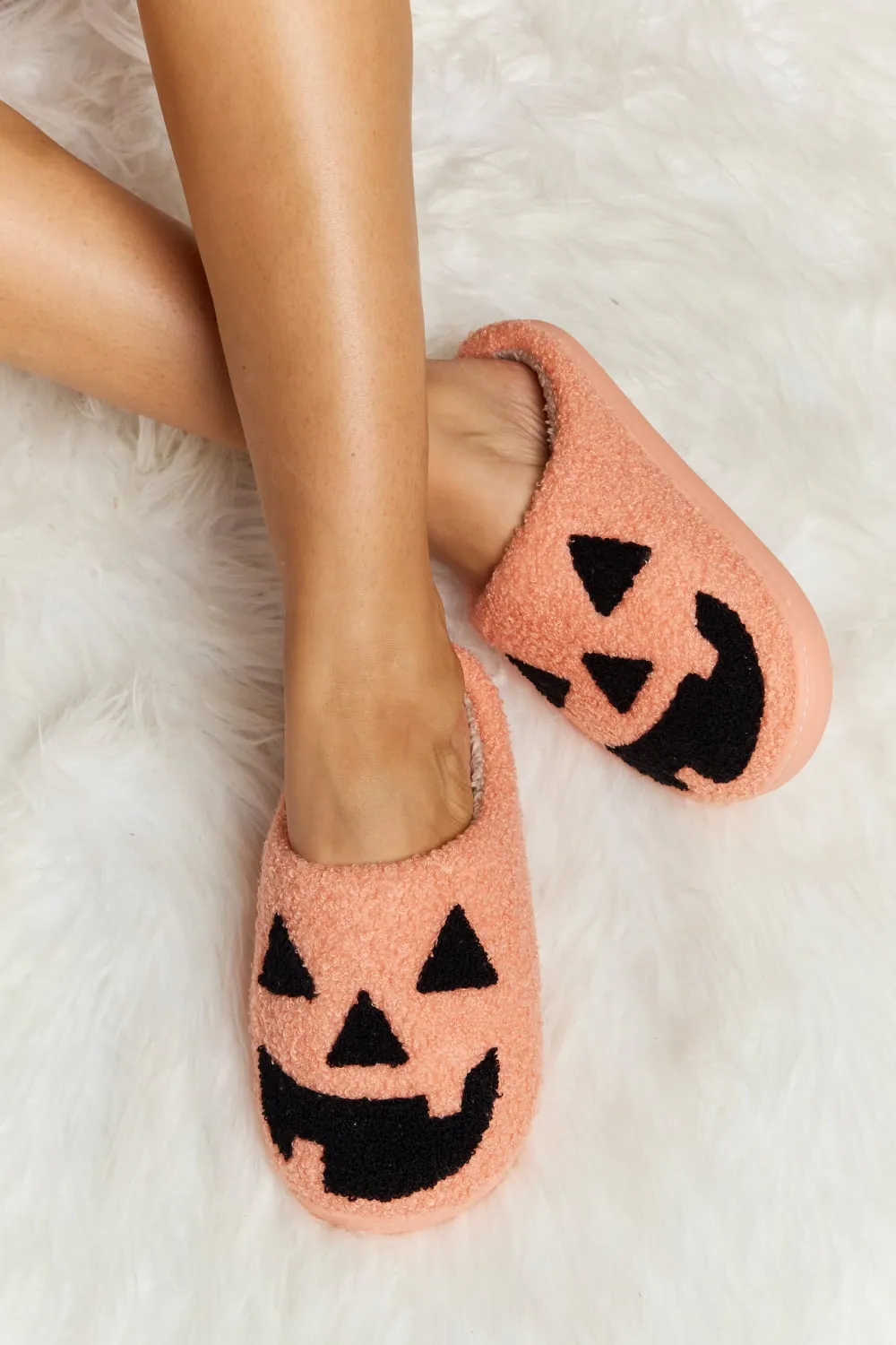 Melody Printed Plush Slide Slippers - 7 styles