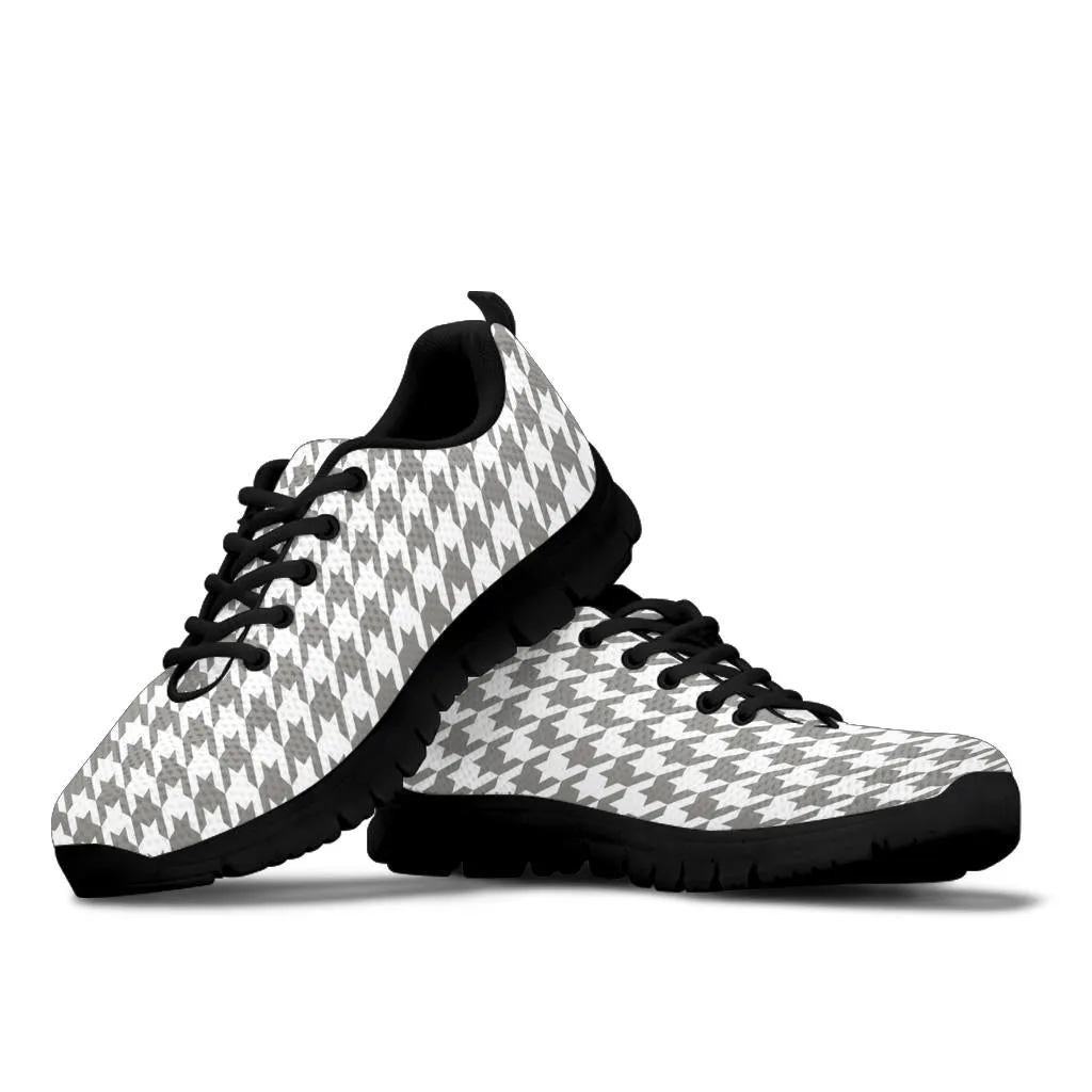 Mesh Sneakers_Gray on White_HT Pattern