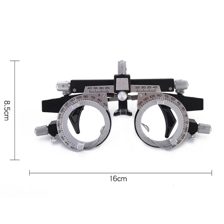 Metal Optical Glasses Test Frame Adjustable Interpupillary Distance Test Frame