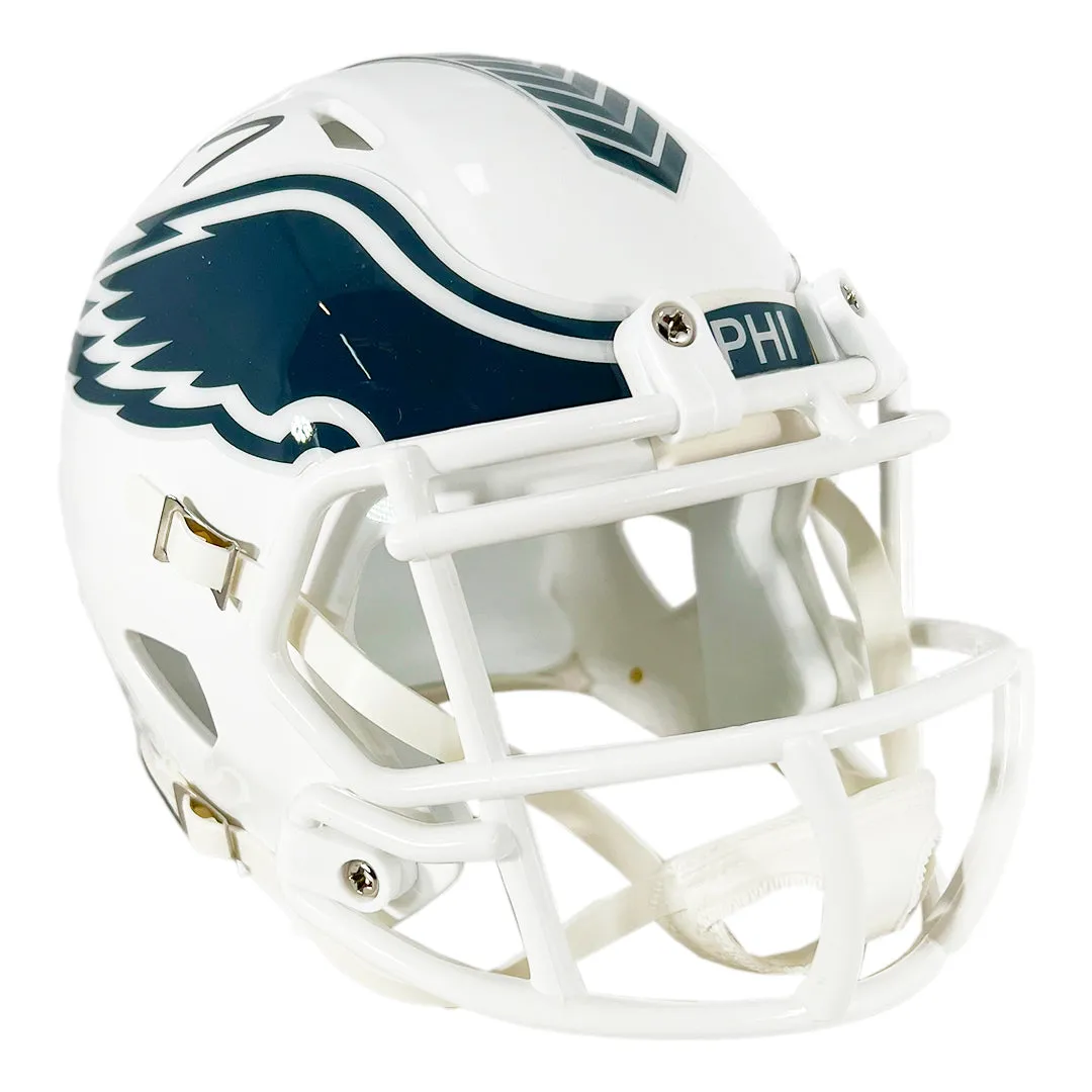 Michael Vick Signed Philadelphia Eagles Salute to Service 2024 Mini Football Helmet (Beckett)