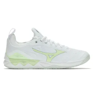 Mizuno Wave Luminous 2 Womens | White/glacial/green