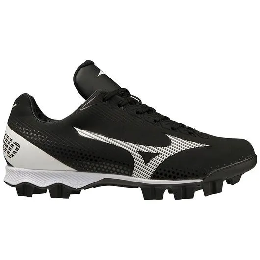 New Mizuno Finch LightRevo Softball Cleat Black Size 8