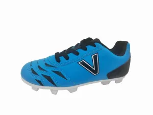 New Victor Sierra Kids Cattura MD Jr Soccer Shoes Blue/Black Size 3